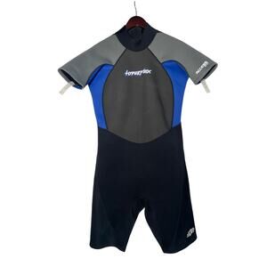 Hyperflex Wetsuit Men's XL Spring Suit Shorty Full Zip Skiing Surfing Wakeboard
